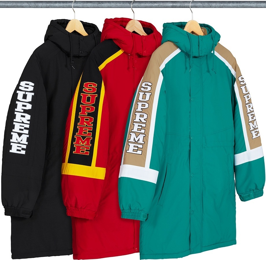 Sleeve Logo Sideline Parka